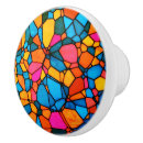 Search for stained glass knobs and pulls Colourful