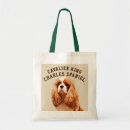 Search for cavalier king charles spaniel tote bags Cute