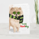 Search for pomeranian christmas cards Pets
