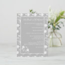 Search for rose rehearsal dinner invitations Vintage