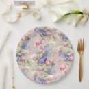 Search for vintage floral plates Pink