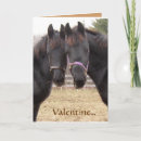 Search for horse valentines day cards Western