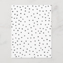 Search for black and white polka dots postcards Elegant