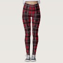 Search for white black and red striped leggings Tartan
