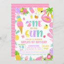 Search for one in the sun birthday invitations For kids