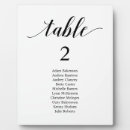 Search for wedding plaques Black and white