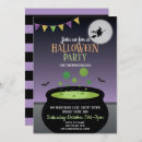 Search for witch cauldron invitations Trick or treat