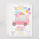 Search for heres the scoop birthday invitations Two sweet birthday