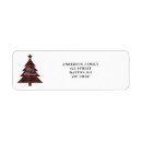 Search for red white and green return address labels Stylish