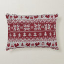 Search for knitted christmas cushions Winter
