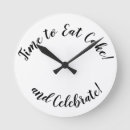 Search for black and white kitchen clocks Elegant
