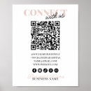 Search for qr code business posters Social media