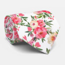 Search for peonies ties Floral pattern