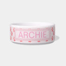 Search for pink dog bowls Cute