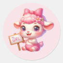 Search for cute baby sheep stickers Girl