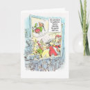Search for funny elves christmas cards Santa