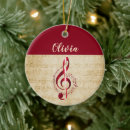 Search for treble clef christmas tree decorations Orchestra