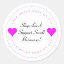 Search for support small business stickers Simple