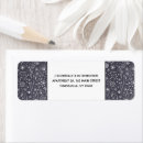 Search for modern chalkboard return address labels Floral