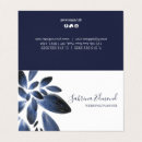Search for foliage business cards Navy blue