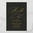 Search for minimal wedding save the dates Typography