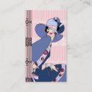 Search for 1930s business cards Lady