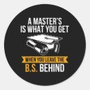 Search for masters degree stickers Graduate