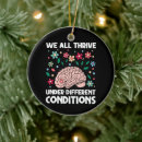 Search for different christmas tree decorations Autism awareness