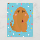 Search for blue stars postcards Cute