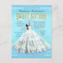 Search for royal blue princess sweet 16 invitations For her