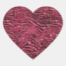 Search for red zebra stickers Glitter