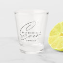 Search for bridesmaid shot glasses Chic