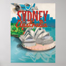Search for sydney vintage travel posters Sydney opera house