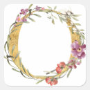 Search for monogram o stickers Gold