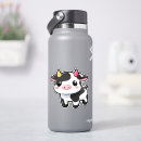 Search for kawaii cow stickers Cartoon