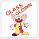 Search for circus clowns stickers Funny clown