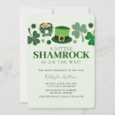 Search for shamrock baby shower invitations Ireland