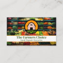 Search for grocery store business cards Farm