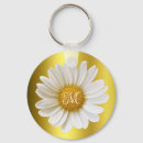 Search for and white daisy key rings For her