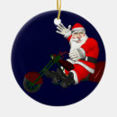 Search for santa on motorcycle christmas tree decorations Motorbike