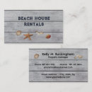 Search for beach house business cards Rentals