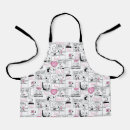 Search for kids valentine aprons Charlie brown