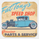 Search for vintage automotive stickers Hot rod