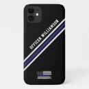 Search for police line iphone cases Thin blue line