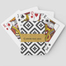 Search for black and gold playing cards Chic
