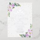 Search for lavender sweet 16 invitations Watercolor