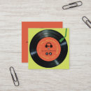 Search for vinyl business cards Deejay