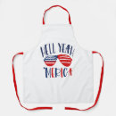 Search for cool red aprons 4th of july