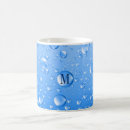 Search for metallic blue mugs Abstract