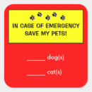 Search for pet safety stickers Rescue